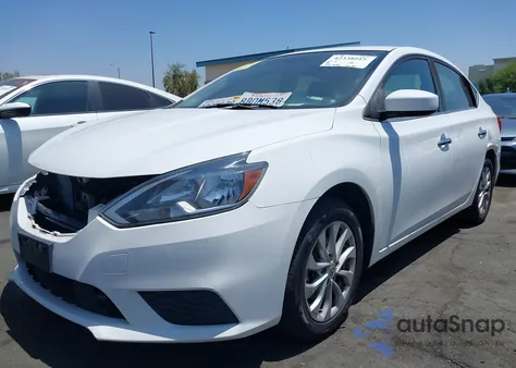 2018 Nissan Sentra Sv из США, поврежденный, VIN 3N1AB7AP9JY242623